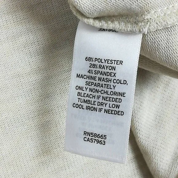 Bp Womens‎ Pullover Sweater Beige Long Sleeve Jewel Neck Tight Knit L New - Picture 7 of 8